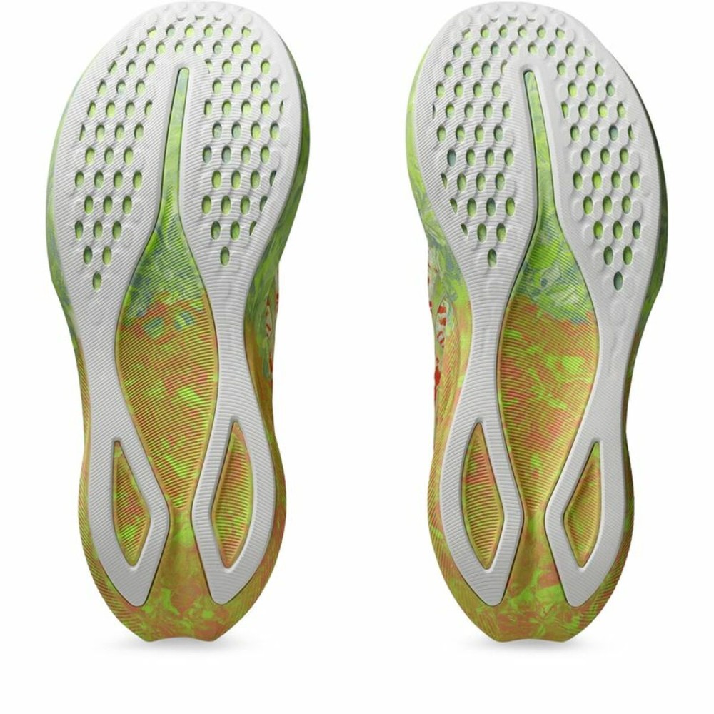 Running Shoes for Adults Asics 1012B675-750 Lime green