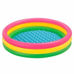 Inflatable Paddling Pool for Children Intex Sunset Rings 275 L 147 x 33 x 147 cm (6 Units)