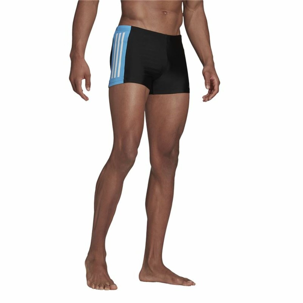 Herren Badehose Adidas Three-second Schwarz