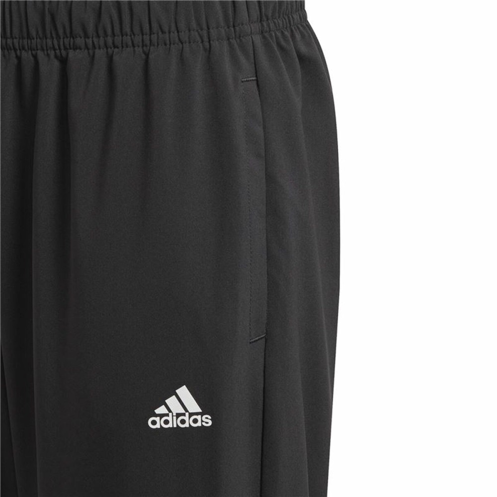 Children's Tracksuit Bottoms Adidas Essentials Stanford Black