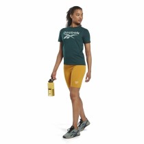 Damen Kurzarm-T-Shirt Reebok Identity Türkis