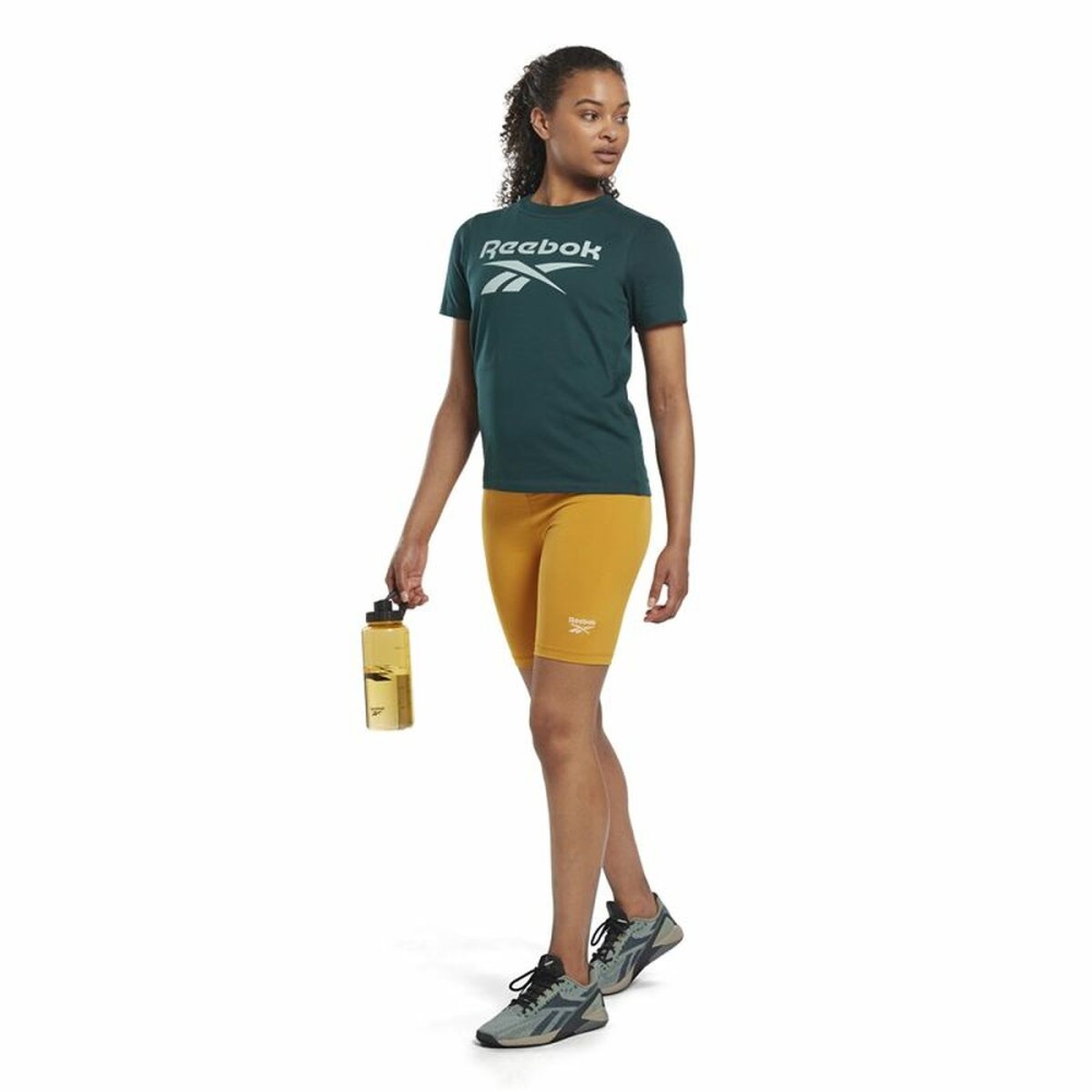 Damen Kurzarm-T-Shirt Reebok Identity Türkis