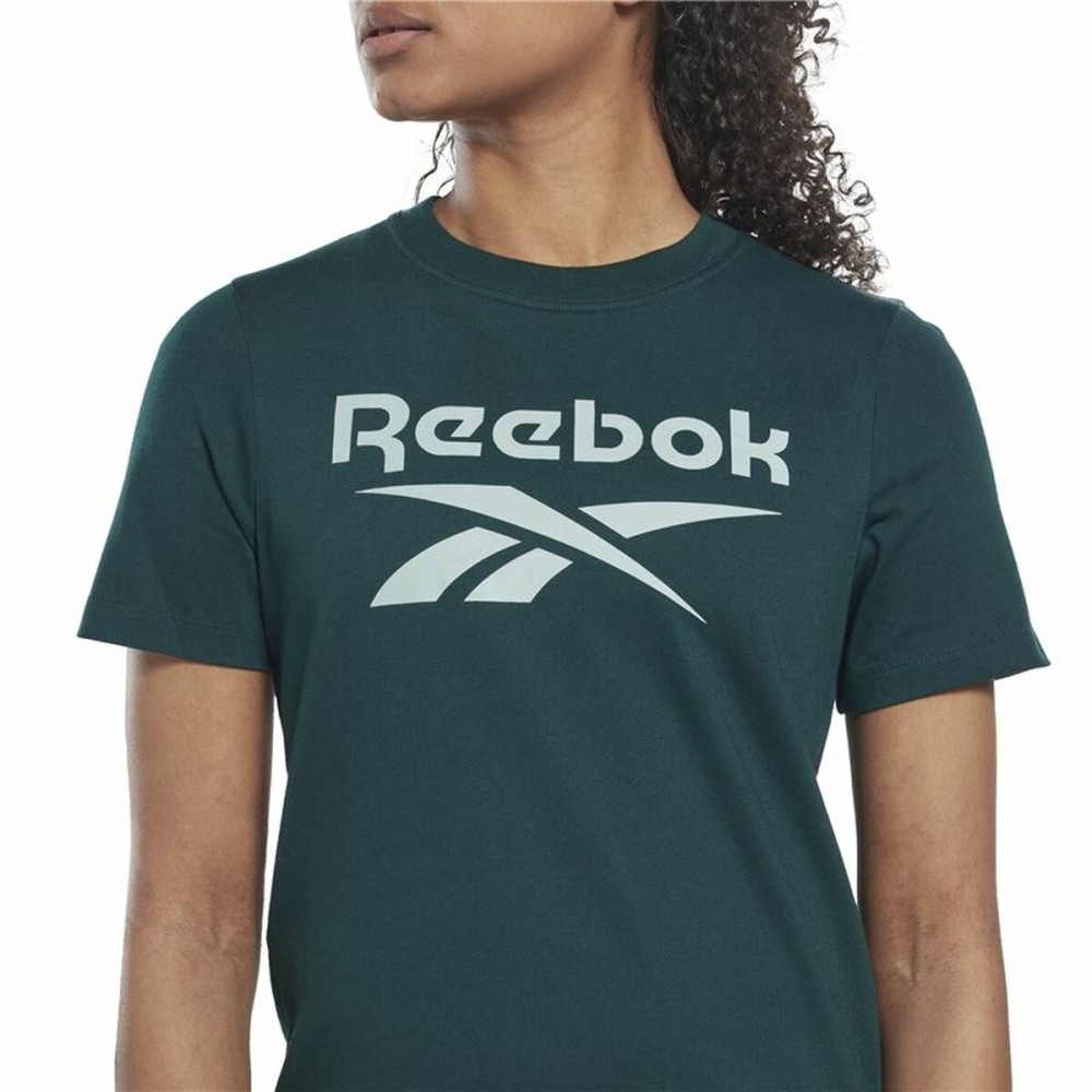 Damen Kurzarm-T-Shirt Reebok Identity Türkis