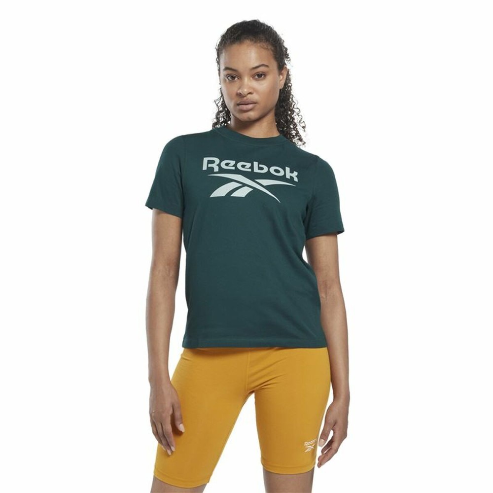 Damen Kurzarm-T-Shirt Reebok Identity Türkis