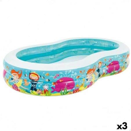 Aufblasbarer Pool Intex Paradise 700 L 262 x 46 x 160 cm (3 Stück)