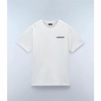 Men’s Short Sleeve T-Shirt Napapijri S-Linth Ss White