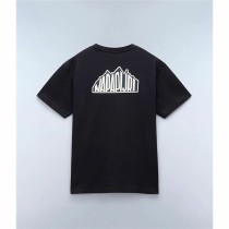 Men’s Short Sleeve T-Shirt Napapijri S-Linth Ss Black