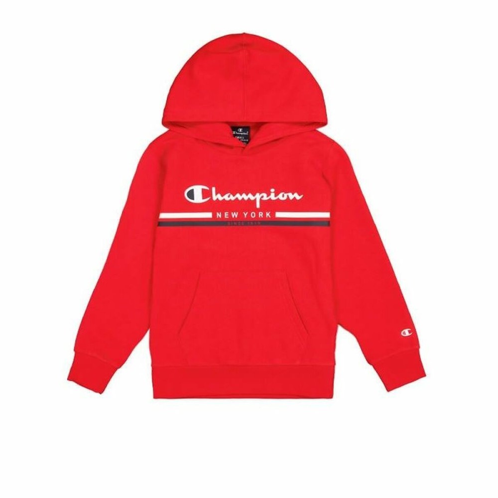 Jungen Sweater mit Kapuze Champion 306837-RS011 Rot