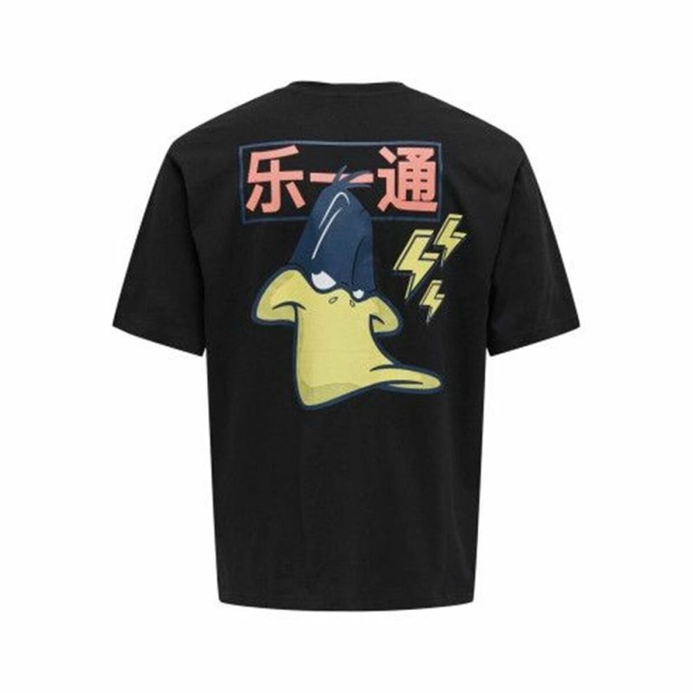 Men’s Short Sleeve T-Shirt Only & Sons Onslooney Rlx Black