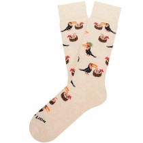 Socks Jimmy Lion Tropical Toucan Beige 41-46