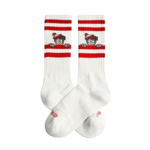 Socks Jimmy Lion Athletic Wally White 41-46