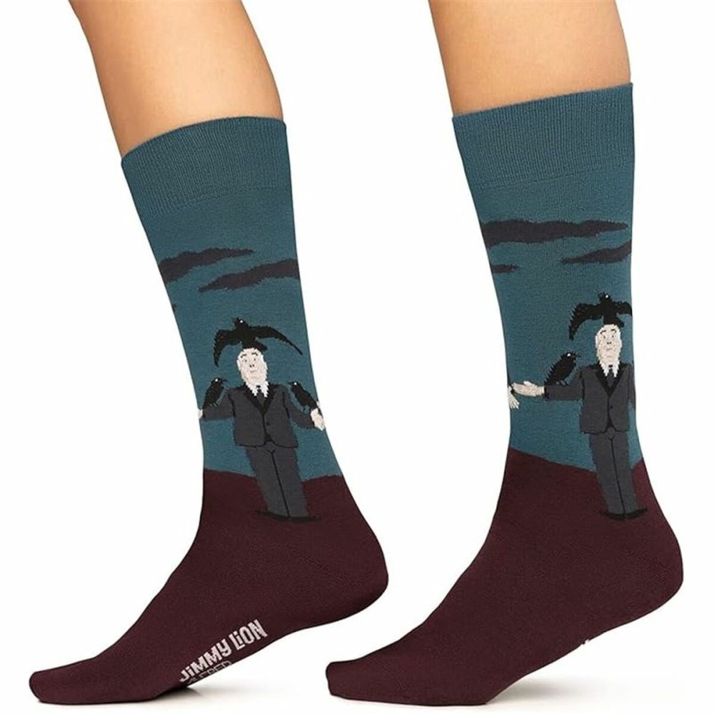 Socks Jimmy Lion Hitchcock Crows Maroon 41-46