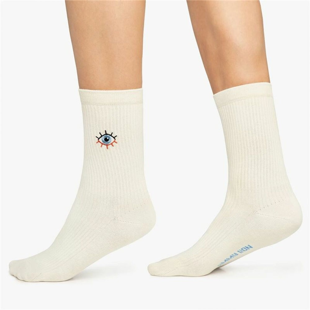 Socks Jimmy Lion Eyes Beige 36-41