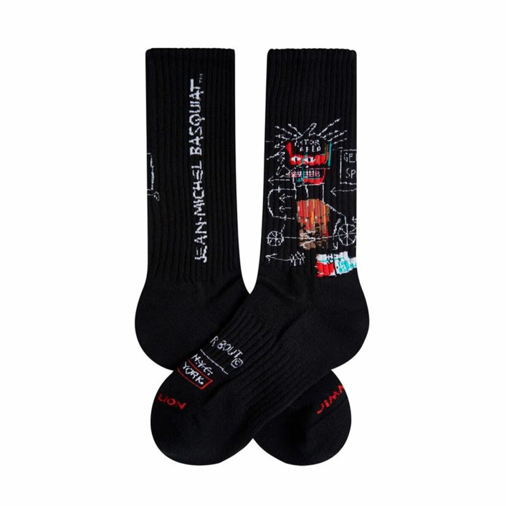 Socks Jimmy Lion Basquiat Gem Spa Black 36-40