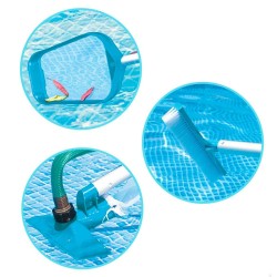 Kit d'entretien de Piscine Intex Basic 30 x 3 x 41 cm (6 Unités)