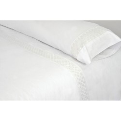 Duvet cover set Pierre Cardin ELISA White 3 Pieces