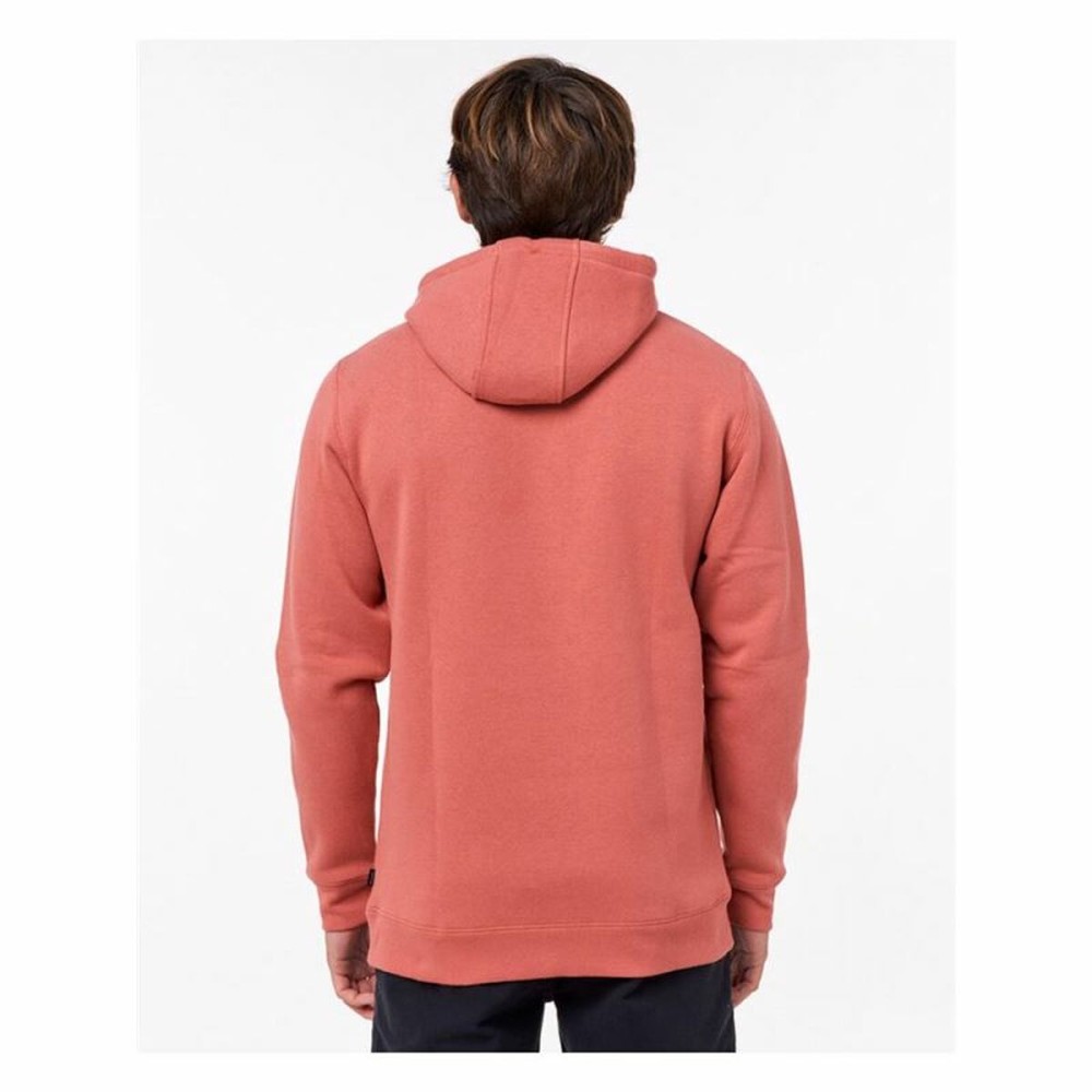 Herren Sweater mit Kapuze Rip Curl Down The Line Lachsfarben