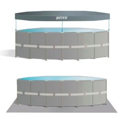 Piscine Démontable Intex 26334 610 x 122 x 610 cm