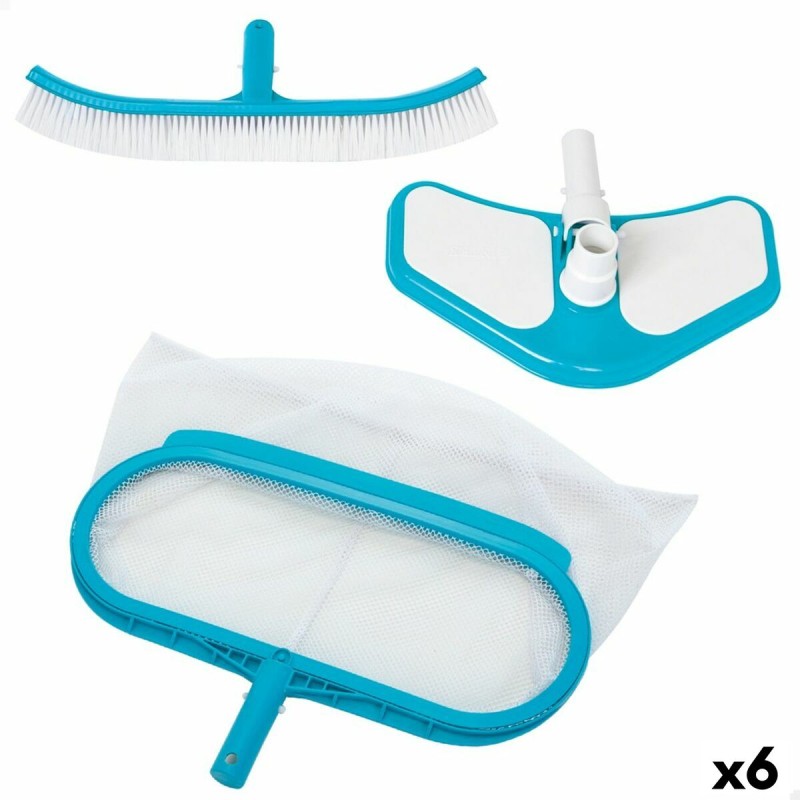 Kit d'entretien de Piscine Intex Deluxe 44 x 3 x 29,5 cm (6 Unités)