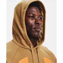 Men’s Hoodie Under Armour Rival Big Logo Ocre