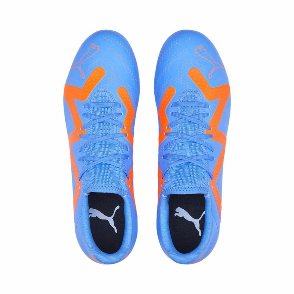 Adult's Football Boots Puma Future Play Mg Glimmer Blue Unisex
