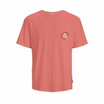 T shirt à manches courtes Enfant Jack & Jones Jcofast Print Tee Ss Orange