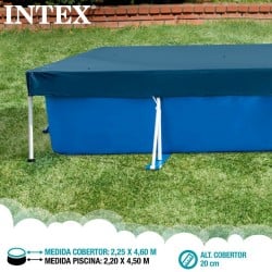 Poolabdeckung Intex 28039 460 x 20 x 226 cm