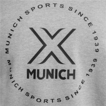 Sweat à capuche homme Munich Breaker Gris clair