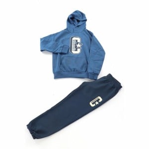 Kinder-Trainingsanzug Converse Cstar Blau Marineblau