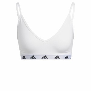 Sport-BH Adidas Pureb Ls Weiß