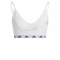 Sport-BH Adidas Pureb Ls Weiß