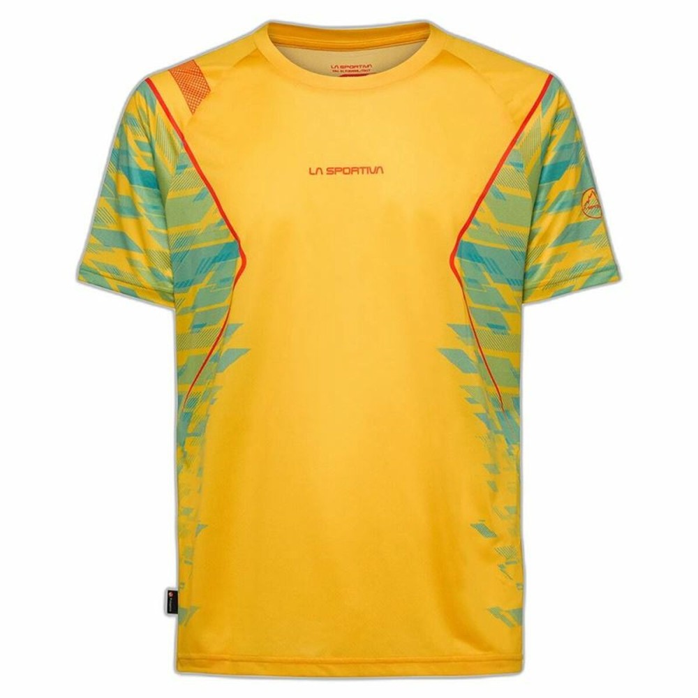 Kurzärmliges Sport T-Shirt La Sportiva Pacer Gelb