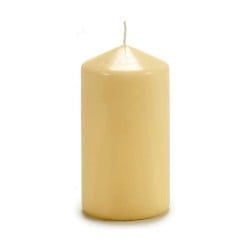 Candle Cream 7 x 13 x 7 cm (4 Units)