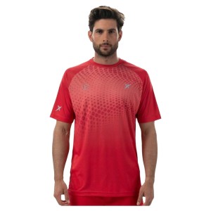 Herren Kurzarm-T-Shirt Drop Shot Benara Orange Paddel