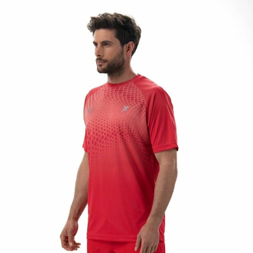 Herren Kurzarm-T-Shirt Drop Shot Benara Orange Paddel