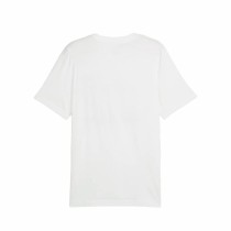 Men’s Short Sleeve T-Shirt Puma White