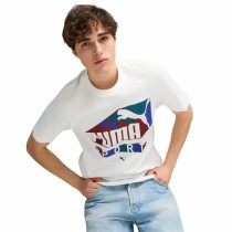 Men’s Short Sleeve T-Shirt Puma White