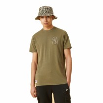 Men’s Short Sleeve T-Shirt New York Yankees New Era 12893123 Yellow