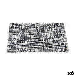 Non-slip Shower Mat Berilo ITEM NO.11 RUGS Dark grey 50 x 80 cm (6 Units)