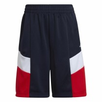Sport Shorts for Kids Adidas D2M Big Logo Dark blue