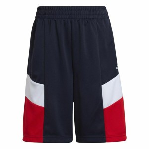 Sport Shorts for Kids Adidas D2M Big Logo Dark blue