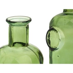 Bottle Stamp Decoration 11,7 x 33,5 x 11,7 cm Green (6 Units)