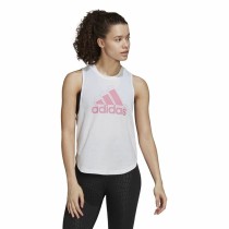 Maillot de Corps sans Manches pour Femme Adidas AEROREADY Racerback Blanc