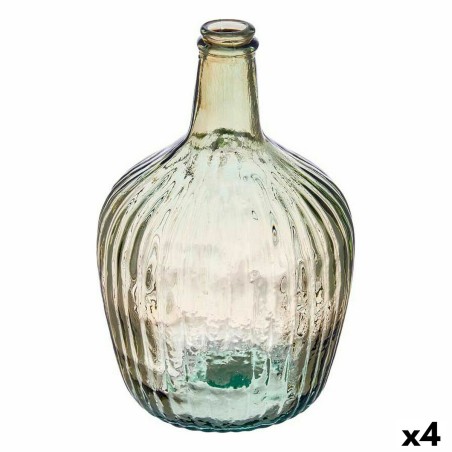 Flasche Streifen Dekoration 17 x 29 x 17 cm champagne (4 Stück)