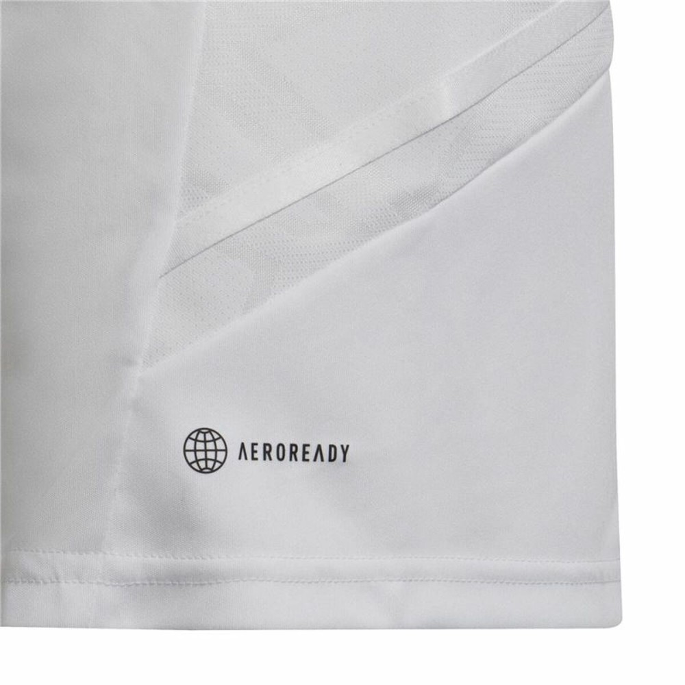 Maillot de Football à Manches Courtes pour Enfants Adidas Con22 Blanc