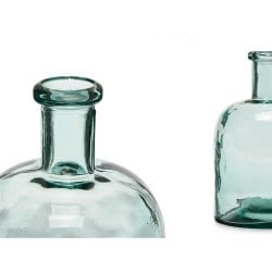 Bottle Decoration Width Transparent 15 x 24,5 x 15 cm (6 Units)