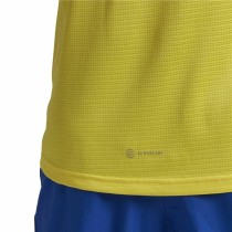 Men’s Short Sleeve T-Shirt Adidas Graphic Tee Shocking Yellow
