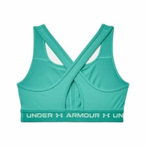 Sports Bra Under Armour Crossback Mid Aquamarine