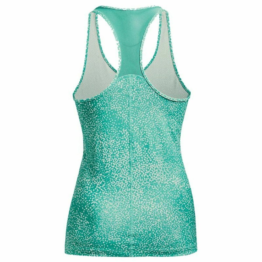 Damen Kurzarm-T-Shirt Under Armour HeatGear Aquamarin