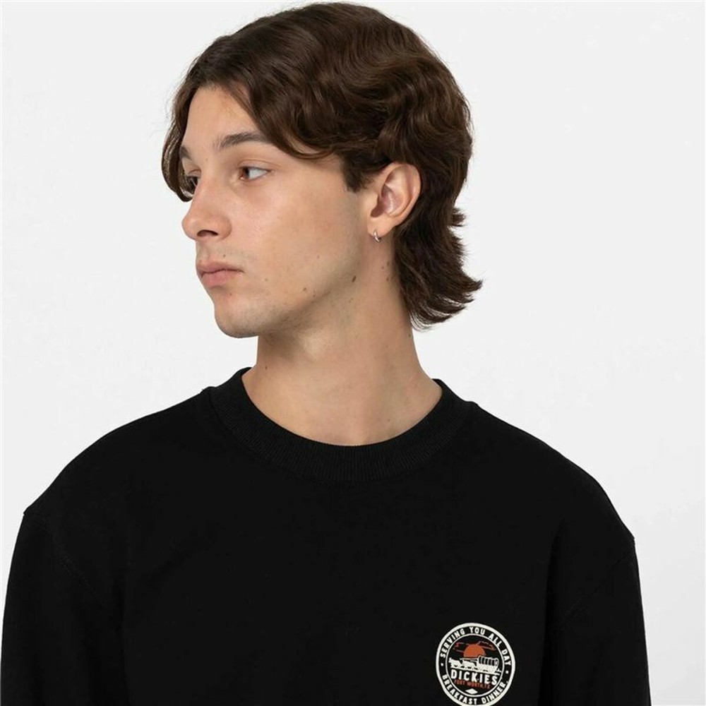 Sweat sans capuche homme Dickies Greensburg Noir